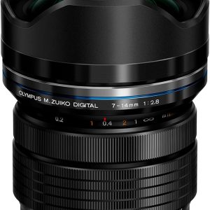 OM SYSTEM Olympus M.Zuiko Digital 14-42mm F3.5-5.6 IIR Black for Micro Four Thirds System Camera, Compact 3X Zoom Lens